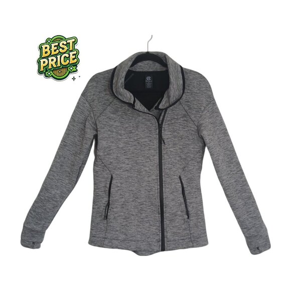 Champion Sweaters - Champion Women’s S Jacket Activewear Athletic Running Gray Full Zip Stretch
